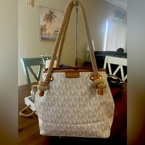 Michael Kors rope shoulder bag